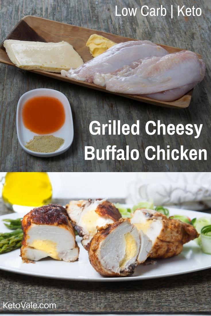 Cheese Stuffed Buffalo Chicken