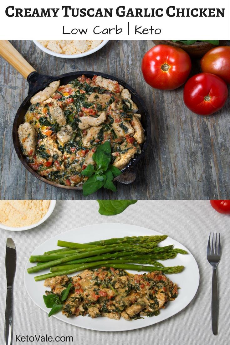 Creamy Tuscan Garlic Chicken Recipe