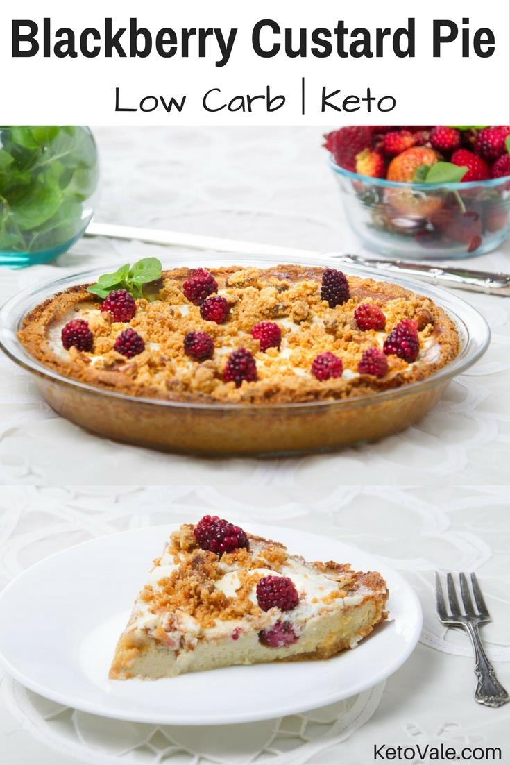 Low Carb Custard Pie