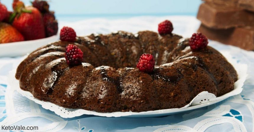 Keto Zucchini Chocolate Cake Low Carb Sugar Free Recipe