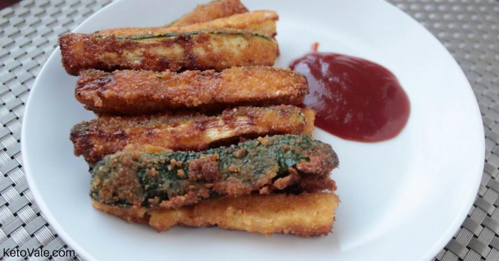 Zucchini Fries With Almond Flour