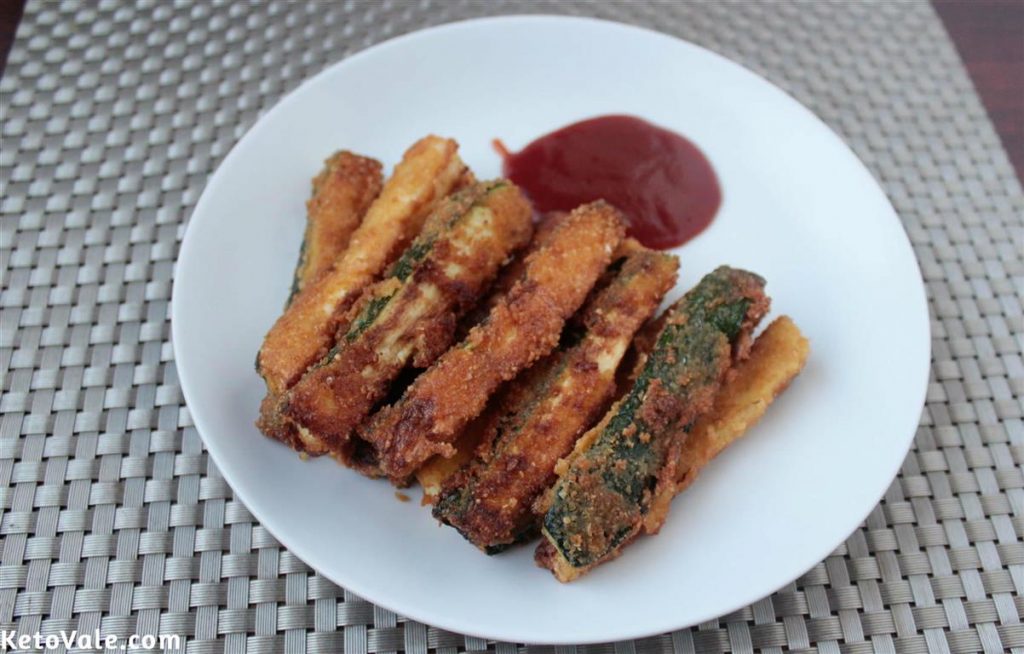 Zucchini Fries With Almond Recipe