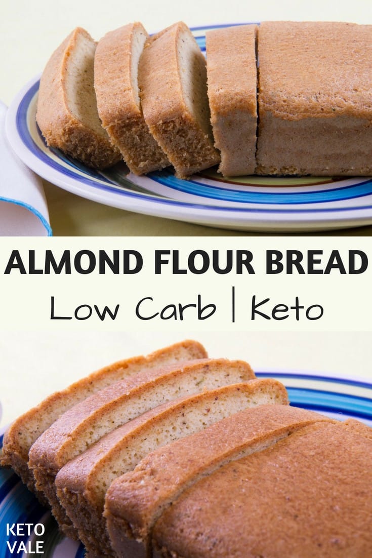 almond peanut flour bread