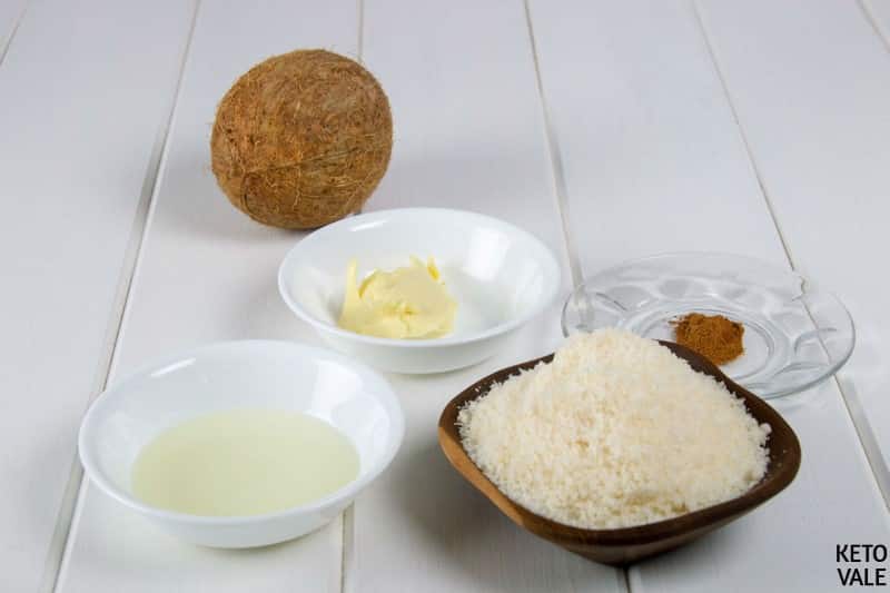 Desiccated Coconut Ingredients