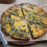 keto crustless spinach quiche