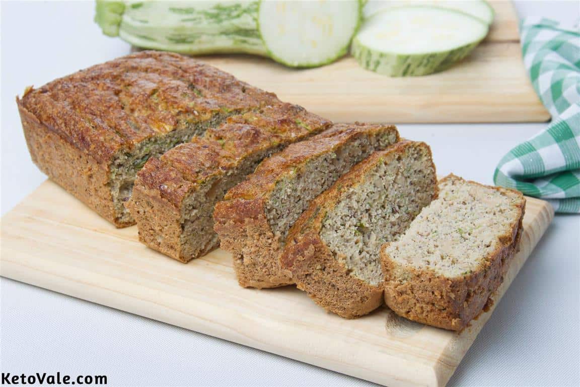 keto zucchini bread with coconut flour