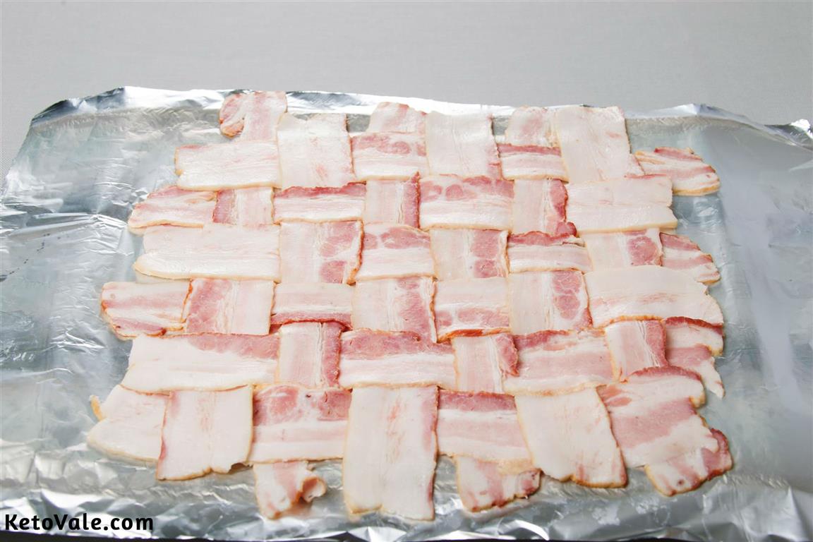 How to make bacon weave