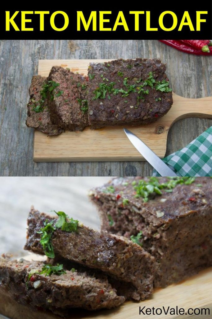 Easy Keto Ground Beef Meatloaf Low Carb Recipe | KetoVale