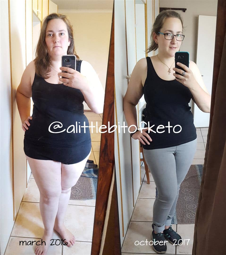 Liz Tristram's Keto Before and After