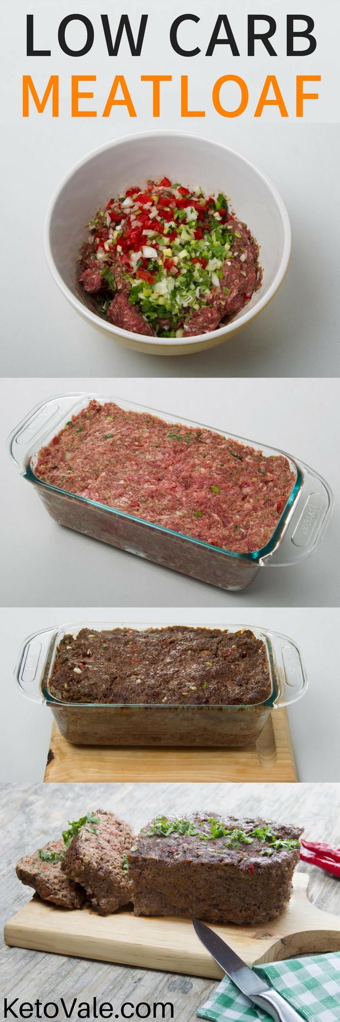 Low Carb Meatloaf Recipe