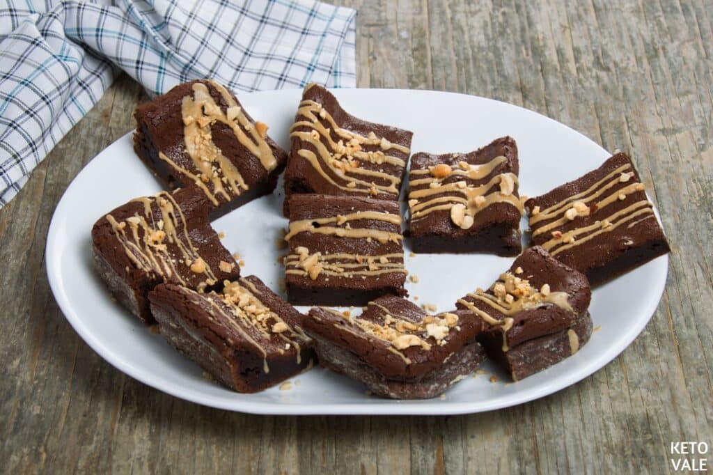 keto peanut butter brownies