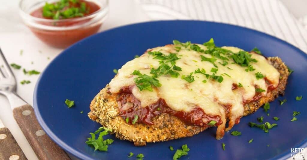 low carb chicken parmesan