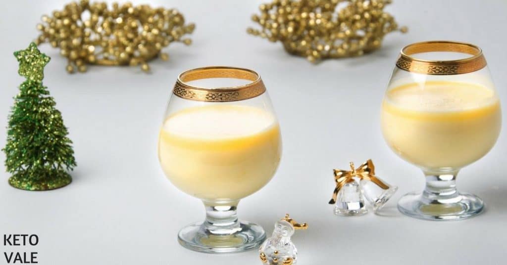 Low Carb Creamy Eggnog