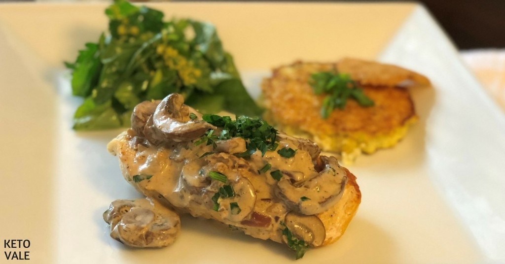 Chicken Creamy Lemon Mushroom Sauce