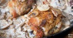 Chicken Thighs Bacon Mushroom Sauce