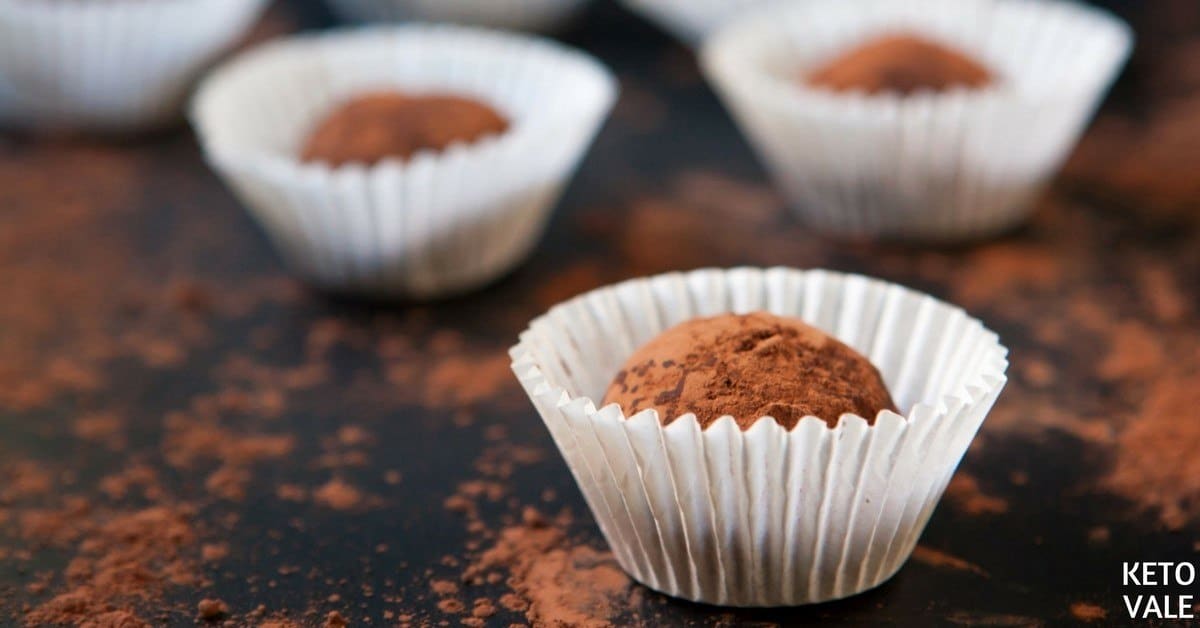 Cream Cheese Chocolate Truffles Sugar Free Low Carb Recipe