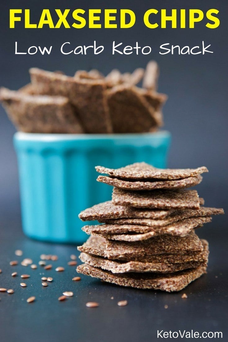 Flaxseed Chips Low Carb