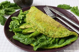 Green Omelette Recipe