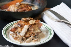 Keto Baked Chicken Thighs