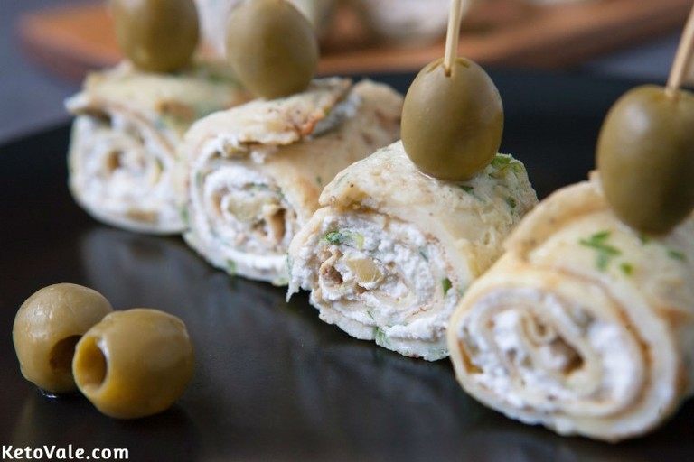 Keto Ricotta Cheese Omelette Rolls KetoVale