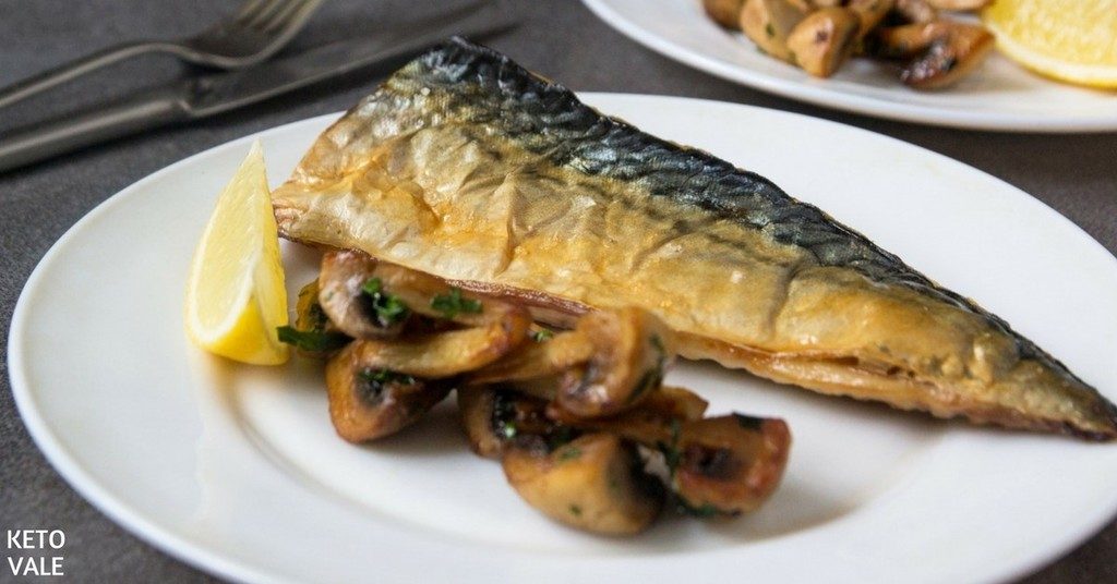 Mackerel Fillet With Butter Mushroom