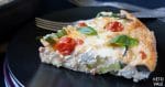 Zucchini Cherry Tomatoes Frittata