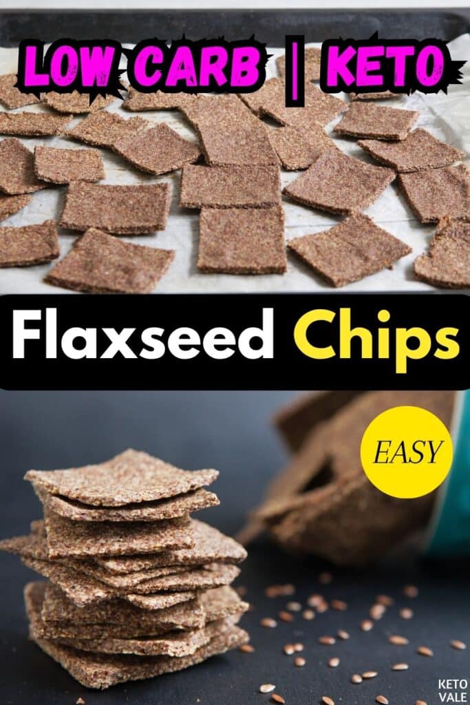 keto flax seeds chips
