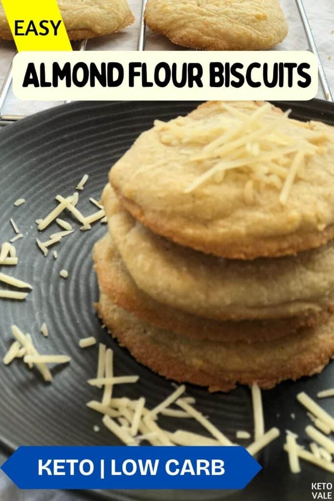 keto parmesan almond flour biscuits