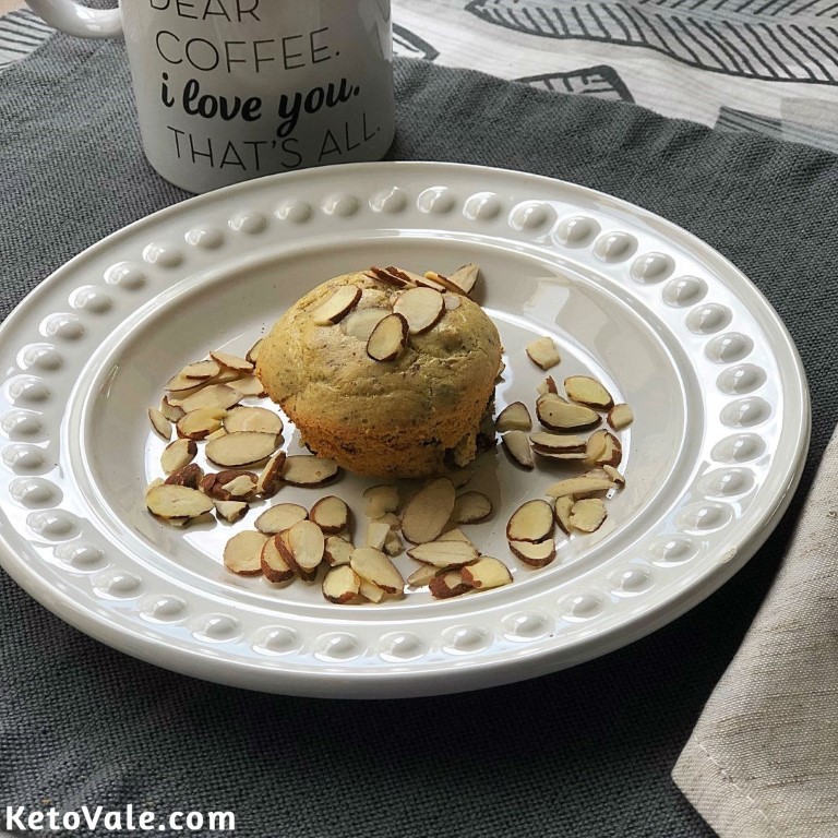 Almond Flour Blueberry Muffins