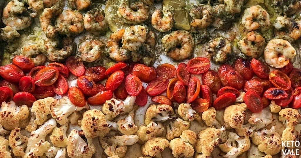 Baked Pesto Shrimp