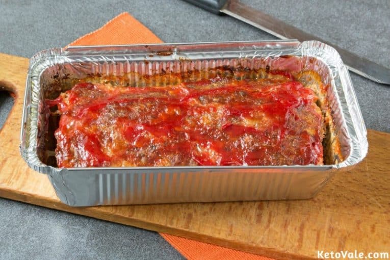 Keto Beef and Pork Meatloaf Low Carb Recipe | KetoVale