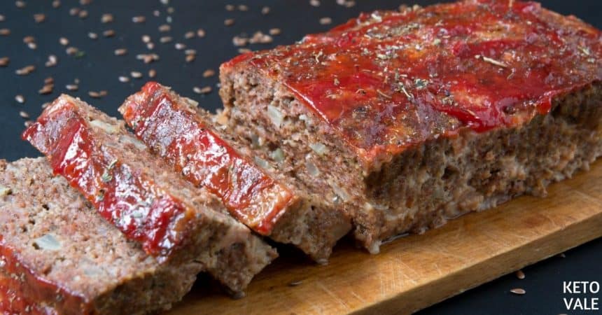 Keto Beef and Pork Meatloaf Low Carb Recipe | KetoVale