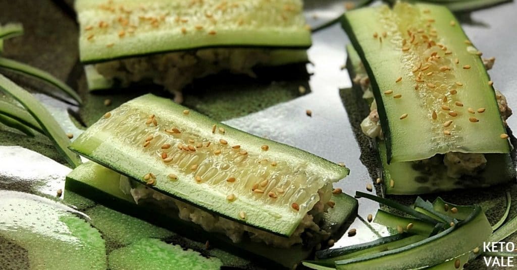 Cucumber Tuna Sandwiches