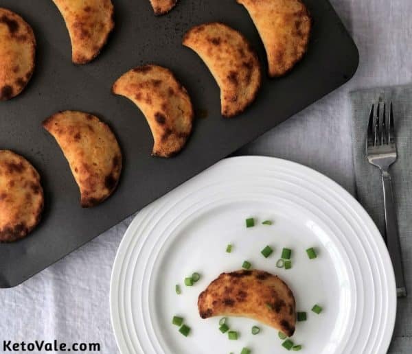 Keto Buffalo Chicken Empanadas Low Carb Recipe KetoVale