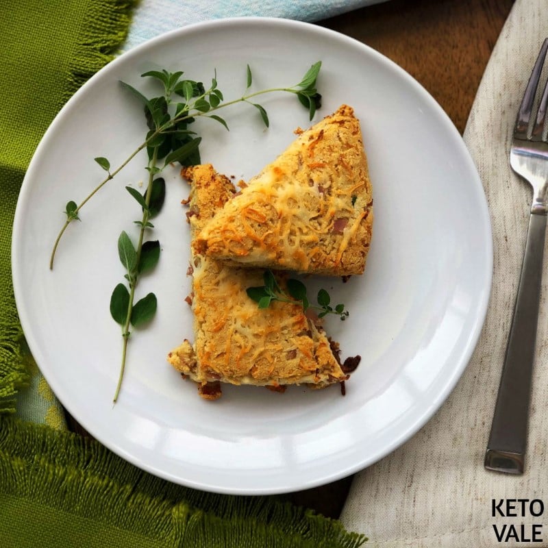 Keto Ham Savory Scones