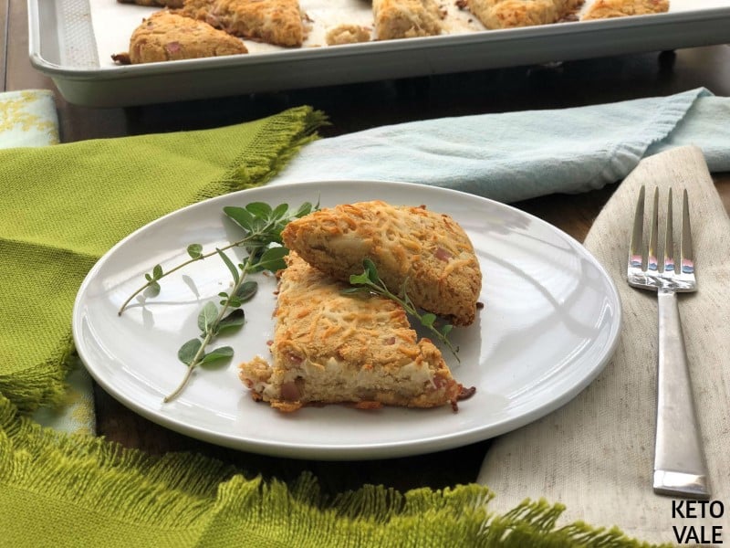 Keto Savory Scones Recipe