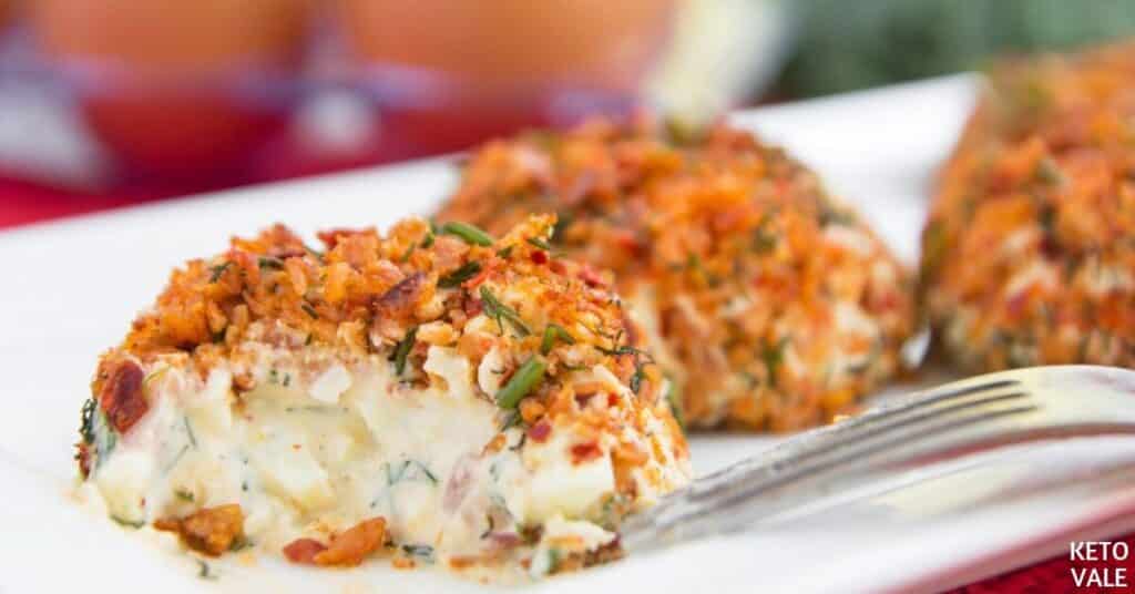 Keto Salmon Egg Cheese Breakfast Bombs KetoVale