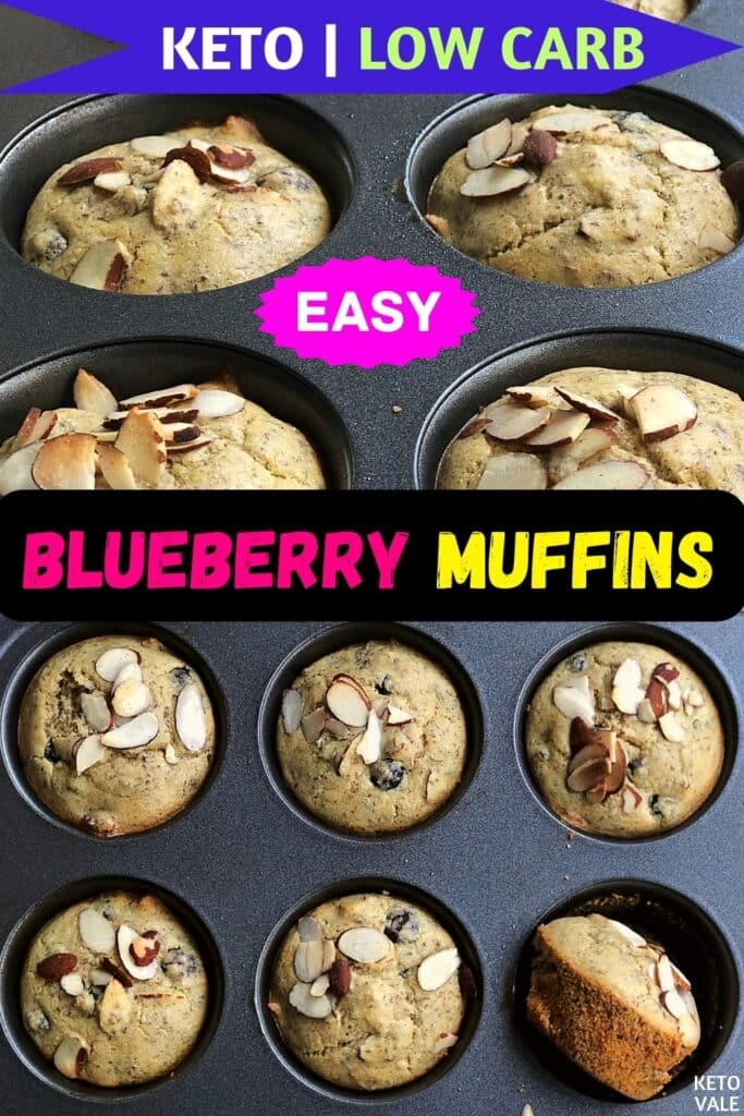 keto blueberry muffins