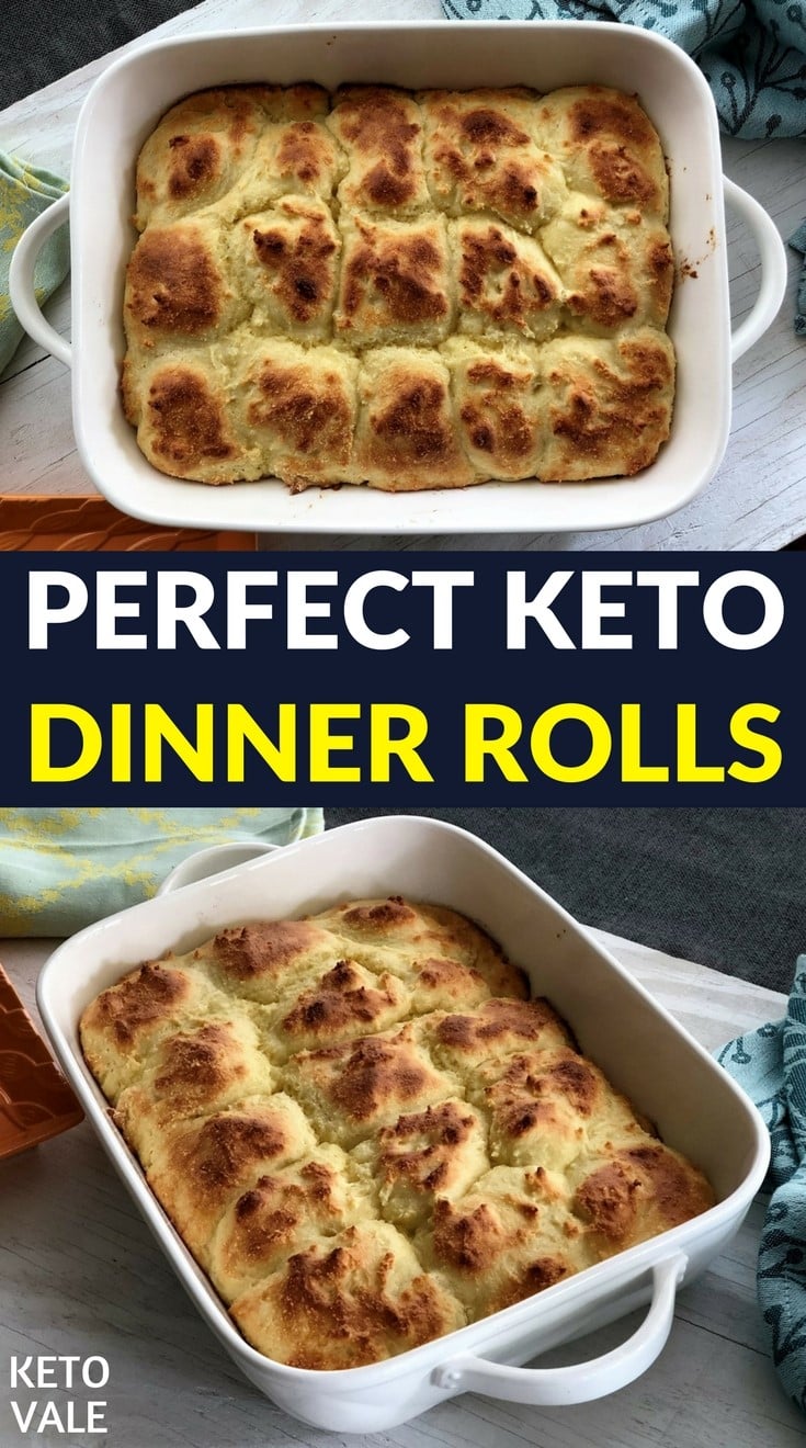 Easy Keto Dinner Rolls Recipe