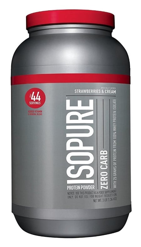 Isopure Zero Carb Whey Protein Isolate