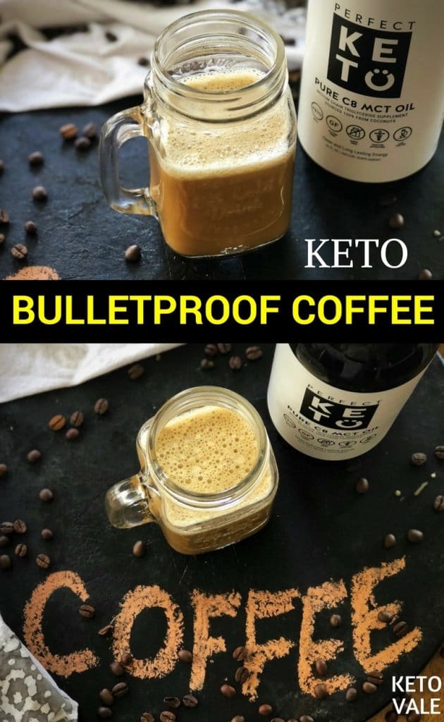 Keto Bulletproof Coffee with Butter and MCT Oil Keto Vale