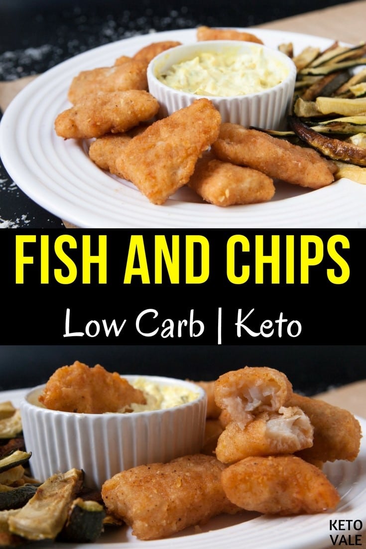 Keto Fish and Chips