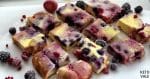 Mixed Berry Cheesecake Squares