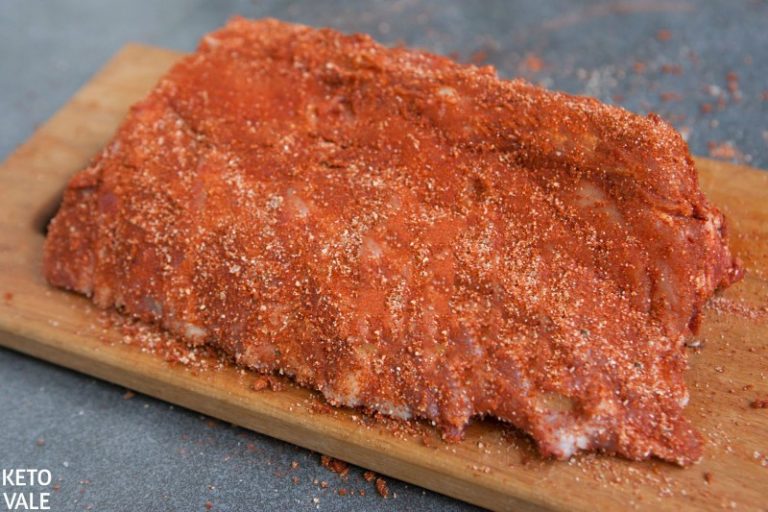 Keto Dry Rub Ribs Low Carb Recipe (Only 2 Net Carbs) KetoVale