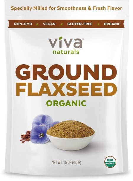 Viva Naturals Organic Ground Flax Seed