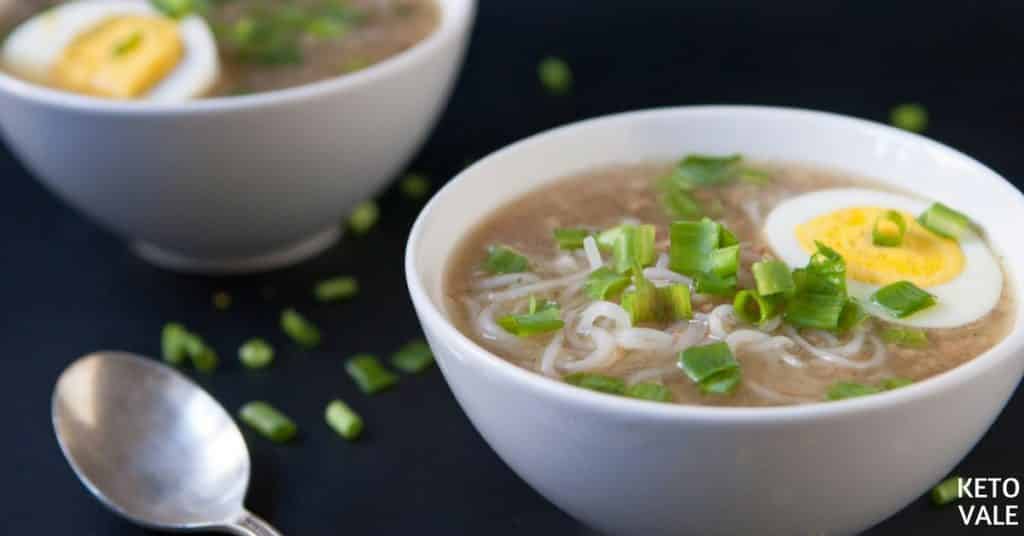Beef Shirataki Noodle Soup