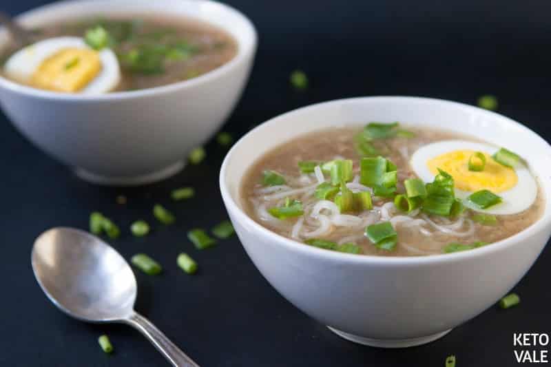 Beef Shirataki Noodle Soup Recipe