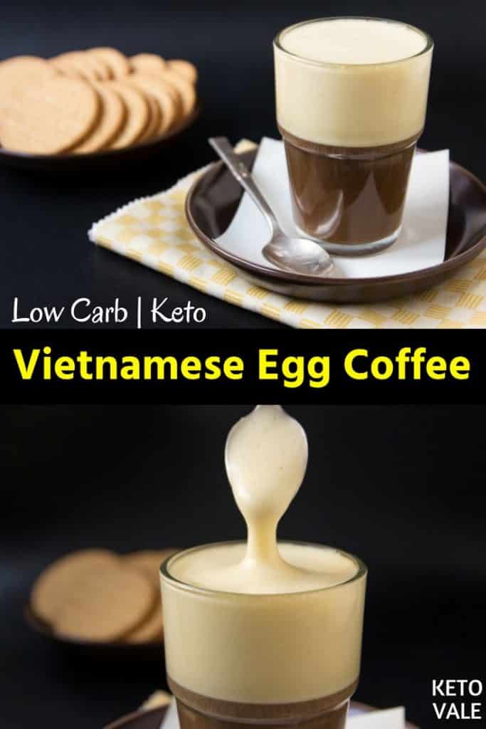 Keto Vietnamese Egg Coffee - Delicious Low Carb Recipe | Keto Vale
