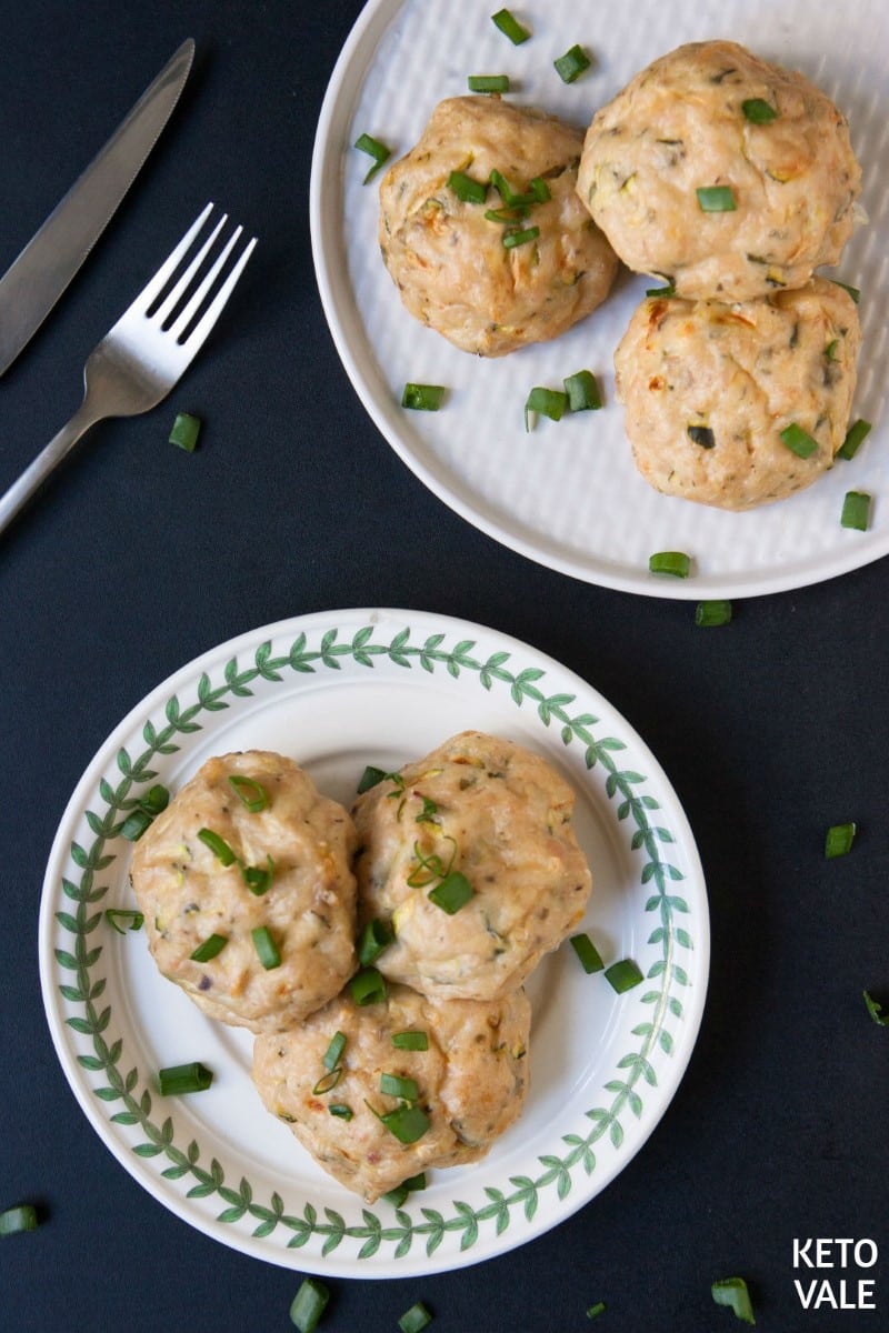 Gluten Free Chicken Zucchini Meatballs