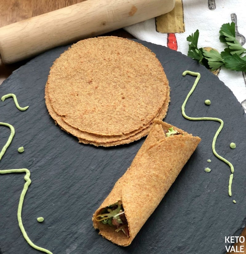 Low Carb Leinsamen-Tortillas